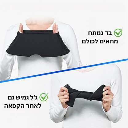 מסכה להקלת מיגרנות מבית - ReliefPlex